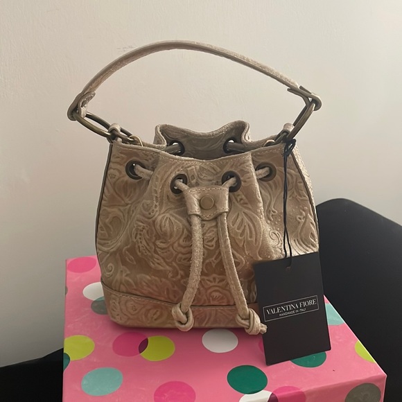 Valentina Handbags - Valentina Fiore Bucket Bag
